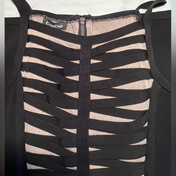 Vintage / Rare BeBe BodyCon Dress Sz S - Picture 7 of 10